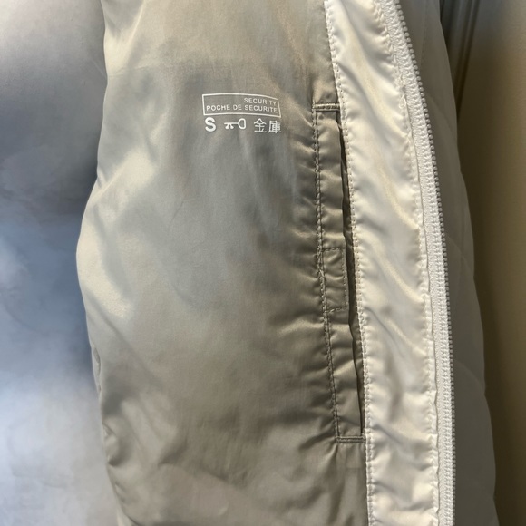 Nike Women's Quilted White Fur Lined Jacket Size L - Picture 11 of 15